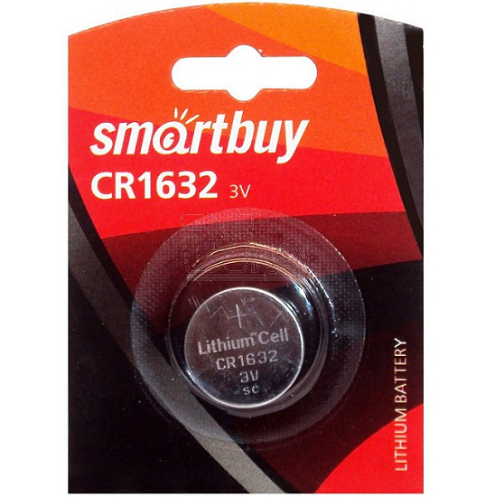 Элемент питания SMARTBUY CR1632 BL-1
