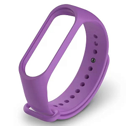 Силиконовый ремешок STR для XIAOMI MI Band 5/6/7 пурпурно-фиолетовый