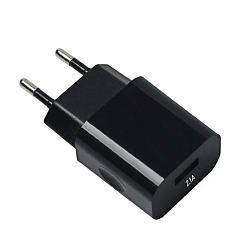 Сетевое ЗУ 1USB 2.1A EXPLOYD EX-Z-454, Classic, чёрный