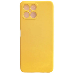 Задняя накладка SILICONE COVER для Honor X6 4G №06 Желтый