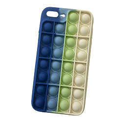 Силиконовый чехол POP IT для iPhone 7/8 Plus, №6, тонкий, непрозрачный, матовый