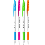 Ручка шариковая Berlingo "Tribase grip snow" синяя, 0,7мм, грип, ассорти CBp_70965