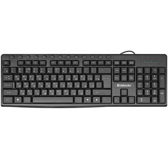 Клавиатура DEFENDER Action, HB-719 чёрный