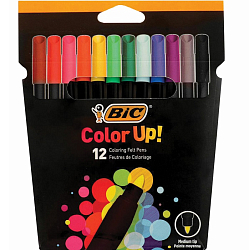 Фломастеры BIC "Intensity", 12 ЦВЕТОВ 978004