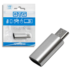 Переходник Type-C <--< Lightning ISA P-18