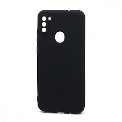 Силиконовый чехол SILICONE CASE New ERA для Samsung Galaxy A11/M11 черный