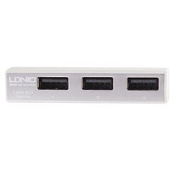 USB-Хаб LDNIO SY/DL-H16 3 порта серебро