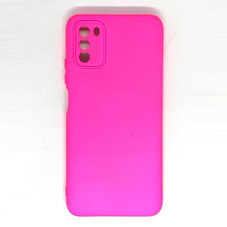 Силиконовый чехол NANO для Xiaomi POCO M3 (Фуксия)