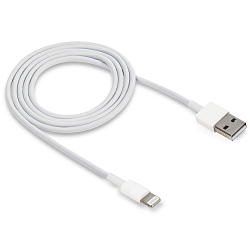 Кабель USB <--> Lightning 1.0м WALKER C820 белый