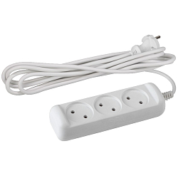 Сетеой удлинитель  7.0м ЭРА U-3-7m-2x1,3гн, б/з ПВС 3х1 16А