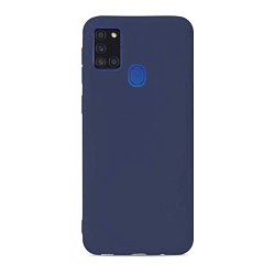 Силиконовый чехол GRESSO для SAMSUNG Galaxy A21S синий