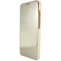 Чехол футляр-книга ZIBELINO CLEAR VIEW для Xiaomi Redmi 7A Gold
