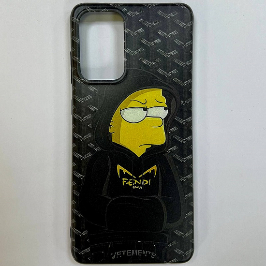 Задняя накладка  NONAME для Samsung Galaxy A72 рисунок МИКС