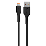 Кабель USB <--> Lightning  2.0м FUMIKO CA01 черный