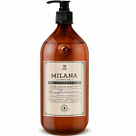 Жидкое крем-мыло увлажняющее GRASS "Milana Professional" (флакон 1000 мл) 125645