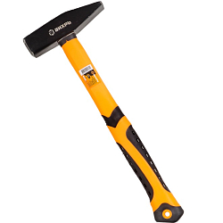 Молоток 600гр. Квадратный боёк, фиберглассовая двухкомпонентная ручка ВИХРЬ 73/6/8/6