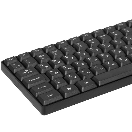 Клавиатура+мышь RITMIX RKC-010, проводной, USB