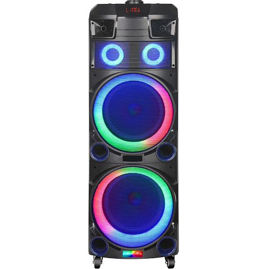 Колонка портативная NDR-7022, чёрный (Уценка)