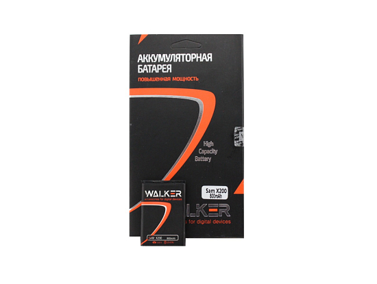 АКБ WALKER для Samsung (AB463446B) X200/E1070/C3010/X210/X300/X500/X510/X530 (800 mAh)