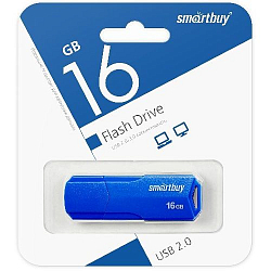 USB 16Gb Smart Buy Clue синий