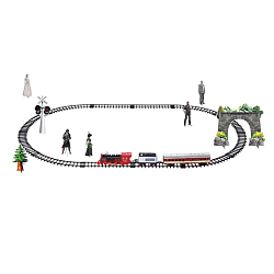 Железная дорога «Скорый поезд», радиоуправление, эффект дыма 6582202