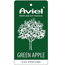 Ароматизатор AVIEL "GREEN APPLE" картонный