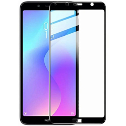 Противоударное стекло 11D FAISON для XIAOMI Redmi 7A, черное, полный клей