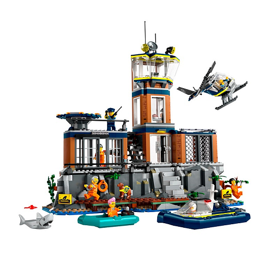 Конструктор LEGO City 60419 Полицейский тюремный остров