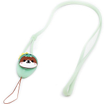 Шнурок силиконовый регулируемый (корги) (light green) (231982)