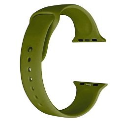 Силиконовый ремешoк NONAME для Apple Watch 38/40mm хаки