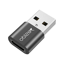 Переходник USB 3.0 <--< Type-C YESIDO GS09 чёрный