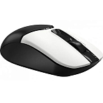 Мышь БП A4TECH Fstyler FG12 Panda белый/черный