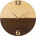 Часы настенные РУБИН "Горизонт", деревянные, d=30 см, (3032-001)