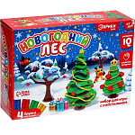 Набор для игры с пластилином «Новогодний лес», 4 бруска пластилина 4311510