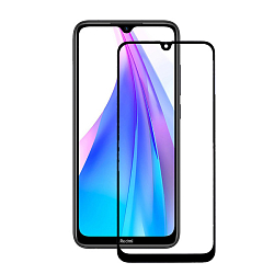 Противоударное стекло 3D NONAME для Xiaomi Redmi Note 8T черное