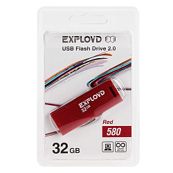 USB 32Gb Exployd 580 Red