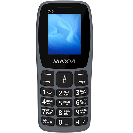 Телефон Maxvi C45 grey