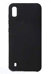 Задняя накладка SILICONE COVER для Samsung A10 черная