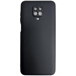 Задняя накладка ZIBELINO Soft Case для Xiaomi Redmi Note 9S/9 Pro (черный)