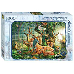 Пазл Step Puzzle 1000 "Мир лесных животных" (Авторская коллекция)