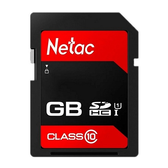 Карта памяти SD 128Gb NETAC P600 Class10 U1 (80 Mb/s)