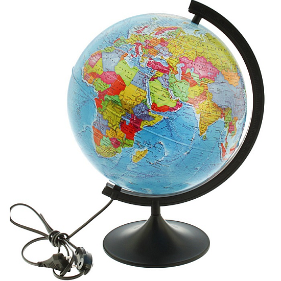 Глобус политический «Классик», диаметр 320 мм, с подсветкой 1072897