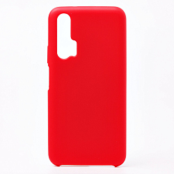 Задняя накладка SILICONE COVER для Honor 20 Pro красная