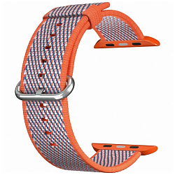 Нейлоновый ремешок MOBIS для Apple Watch 38mm Оранжевый