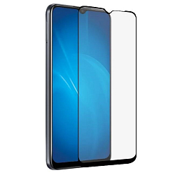 Противоударное стекло DF для Realme XT DF rmColor-01 (black)
