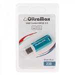 USB 64Gb OltraMax 230 стальной синий