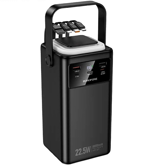 Внешний АКБ BOROFONE BJ65B (80000mAh) Black