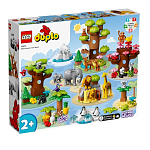 Конструктор LEGO DUPLO 10975 Дикие животные мира