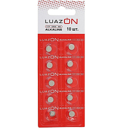 Элемент питания LUAZON AG04, LR626, 377 BL-10