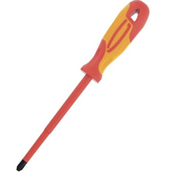 Отвертка GROSS 12949  диэлектрическая ph3х150мм crmo до 1000в двухкомпонентная рукоятка